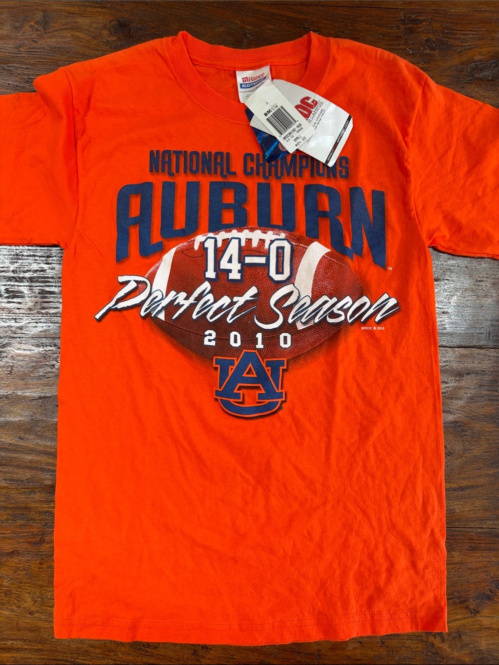 NWT Auburn National Championship T Shirt, S